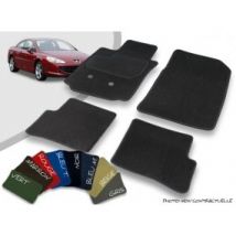 Tapis Auto Avant Et Arrière Sur-mesure Peugeot 407 Coupé Velours Bordé