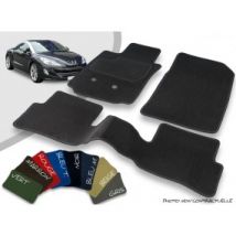Tapis Auto Avant Et Arrière Sur-mesure Peugeot RCZ Coupé Velours Bordé