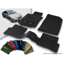 Tapis Auto Avant Et Arrière Sur-mesure Opel Astra H Cabriolet Velours Bordé
