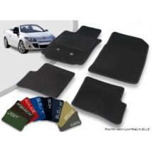 Tapis Auto Avants Et Arrière Sur-mesure Pour Renault Megane 3 CC Velours Bordé