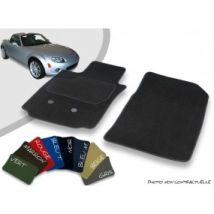 Tapis Auto Avant Sur-mesure Mazda MX5 NC RC Cabriolet Velours Bordé