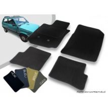 Tapis Auto Avant Sur-mesure Fiat Panda Cabriolet Moquette Aiguilletée Surjetée