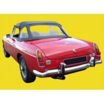 Capote MG B Cabriolet En Alpaga Stayfast Noir - Destockage !