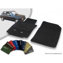 Tapis Auto Avant Sur-mesure Talbot Samba Cabriolet Velours Bordé