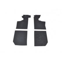 Kit Moquette Sol Pour Renault Alpine A110 1300/1600 Et Modèle S Coloris Noir 4 Parties