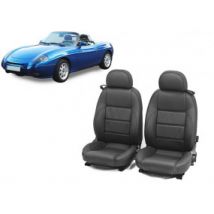 Garnitures De Sièges Pour Fiat Barchetta Cuir Noir