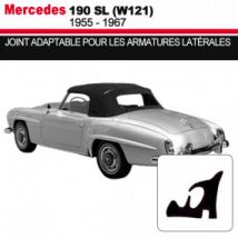 Tenute Laterali Telaio Capote E Montante Destro E Sinistro Per Cabriolet Mercedes 190 SL