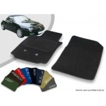 Tapis Auto Avant Sur-mesure Alfa Roméo GTV Spider De Mai 1995 À Septembre 2010 En Velours Bordé.