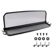 Windschott (Windabweiser) Mercedes 230SL, 250 SL, 280SL (W113) Cabrio - Schwarz Aluminium