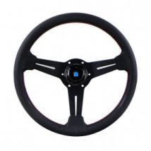Volant En Cuir Perforé Classic Line (Nardi) Pour Bianchina Eden Roc Cabriolet