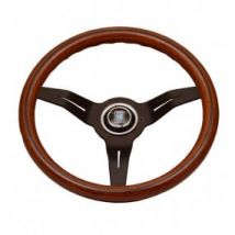 Volant En Bois Acajou DEEP CORN (Nardi) Pour Maserati BiTurbo