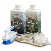 Kit Nettoyant Et Teintant Noir Pour Capote En Alpaga - RENOVO