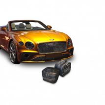 Maßgeschneiderte Kofferset (Gepäck) Bentley Continental GTC 2018 + Aus Leder - Set Mit 2 Koffern