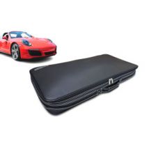 Bagagerie Sur-mesure En Cuir Pour Porsche 991 Targa (plage Arrière)