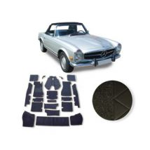 Maßgefertigter Samtteppichböden Mercedes Pagode W113 Cabrio