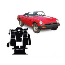 Moquette Sur-mesure Velours MG B Cabriolet 77/80