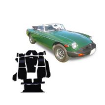 Moquette Bouclée Sur-mesure Pour MG B Cabriolet (1971-1976)