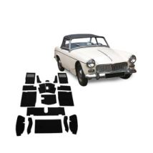 Moquette Sur-mesure Velours MG Midget MK1 Cabriolet 1961-1964