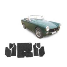 Moquette De Coffre Sur-mesure Velours MG Midget MK3 Cabriolet 1966-1969