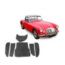 Moquette Bouclée Pour Coffre Sur-mesure De MG A Cabriolet (1955-1962)