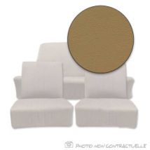 Garnitures Sièges Avant Et Arrière Sans Accoudoir Arrière Peugeot 203 Berline En Simili Beige