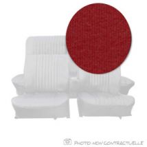 Garnitures De Sièges Avant/banquette Arrière/les Deux Accoudoirs/appuis-tête Renault 16 TX (1974/1980) En Velours Rouge