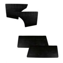 Panneaux De Portes Avant Et Arrière Renault R5 Alpine Mk1 En Simili Noir