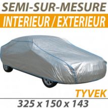 Housse Intérieure/extérieure Semi-sur-mesure En Tyvek (S5) - Housse Auto : Bache Protection Cabriolet