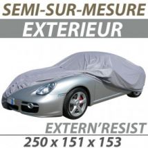 Housse Extérieure Semi-sur-mesure En PVC ExternResist (00) - Housse Auto : Bache Protection Cabriolet