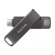 SanDisk iXpand Luxe Schwarz USB-C + Lightning 128GB