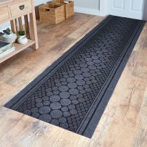 Heavy-Duty Carpet Runner 67 x 150cm in Black