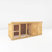 Mercia 10 X 4Ft Berkshire Dog Kennel & Run