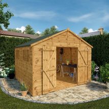 Mercia 10 X 10Ft Premium Shiplap Apex Workshop