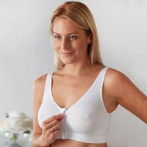 Ladies Zip Comfort Bra XS Pack 3