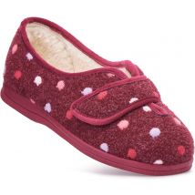 Cosyfeet Carol Women's Extra Wide Slippers for Swollen Feet