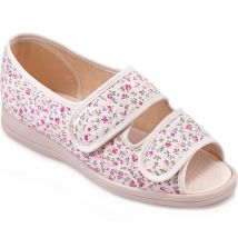 Cosyfeet Milly Women's Extra Wide Fabric Shoes for Swollen Feet