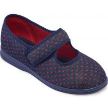 Cosyfeet Margaret Extra Roomy Women's Fabric Shoes