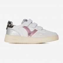 Seul Velcro  Blanc/rose