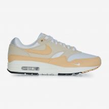Air Max 1  Blanc/beige