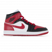 Air Jordan 1 Mid Alternate Bred  Noir/rouge