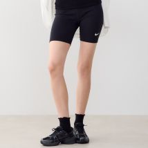 Short Biker Swoosh  Noir/blanc