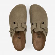 Boston Suede Faded Khaki  Kaki