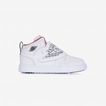 Sky Jordan 1  Blanc/rouge   - Enfant -