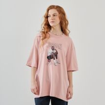Tee Shirt Print Mj  Rose