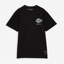 Tee Shirt Lakers Shiny Emb Logo  Noir/argent