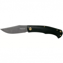 Couteau de poche Böker Boxer EDC Black manche micarta - Couteaux du Chef