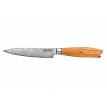 Couteau modèle universel Wusaki Fujiko 12cm manche en olivier - Couteaux du Chef