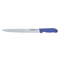 Couteau pièceur Fischer SWE-STEEL 30cm manche bi-matière bleu - Couteaux du Chef - Couteaux du Chef