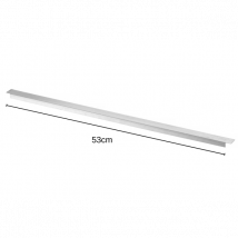 Barre d'adaptation 53cm pour bacs professionnels Hendi modèle GN 1/1 - Couteaux du Chef - Couteaux du Chef