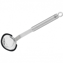 Cuillère à sauce en inox et silicone Rösle - Couteaux du Chef - Couteaux du Chef
